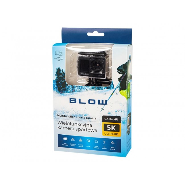 BLOW action sports camera 20 MP 5K Ultra HD CMOS Wi-Fi 58 g