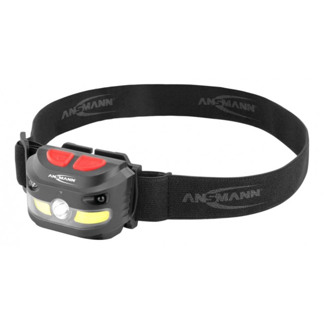 Ansmann HD250RS Black Headband flashlight COB LED Ansmann HD250RS Black Headband flashlight COB LED
