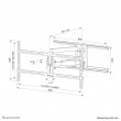 TV SET ACC WALL MOUNT/WL40-550BL18 NEOMOUNTS