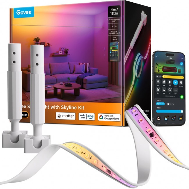 Govee Strip Light with Skyline Kit Smart lighting kit Wi-Fi/Bluetooth
