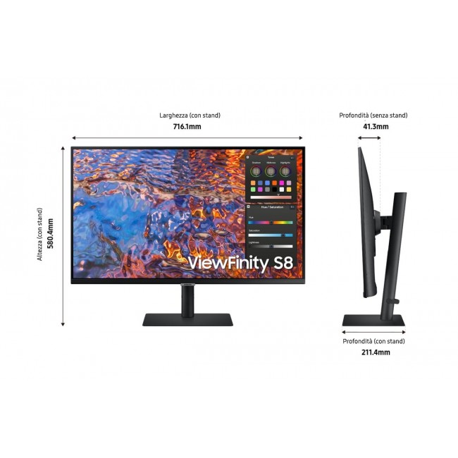 Samsung LS32B800PXU computer monitor 81.3 cm (32