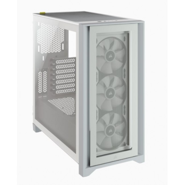 Corsair iCUE 4000X RGB Midi Tower White Corsair iCUE 4000X RGB Midi Tower White