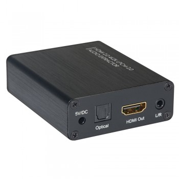 Techly Audio Extractor 2CH LPCM HDMI 4K UHD 3D IDATA HDMI-EA4K