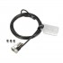 Kensington 3-in-1 Combination Lock Resettable