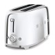 toaster 4 slices chrome