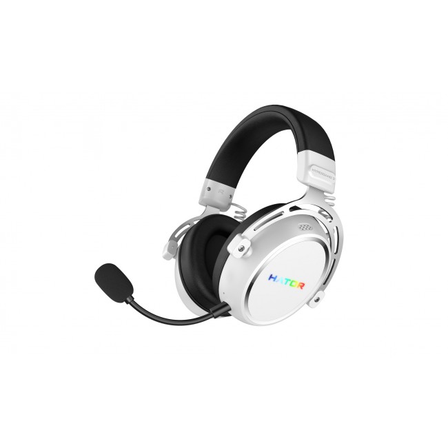 HATOR Hypergang 3 Wireless Headset Head-band Gaming USB Type-C / USB Type-A Bluetooth White
