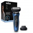 Braun Series 6 62-B1200S Foil shaver Trimmer Blue