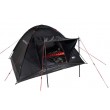 High Peak Beaver 3 Black, Red Pyramid tent 10320