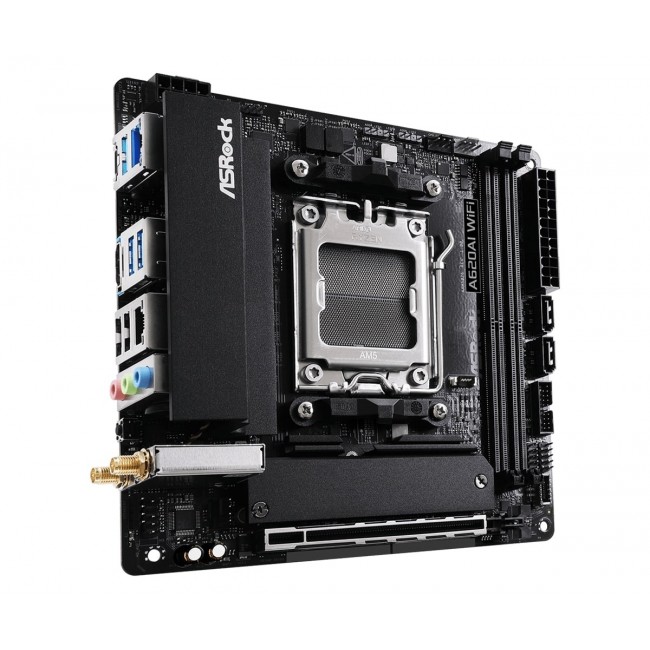 Asrock A620AI WiFi AMD A620A Socket AM5 mini ITX Asrock A620AI WiFi AMD A620A Socket AM5 mini ITX