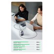 Ugreen Nexode Pro 160W GaN Charger with USB-C Cable Universal Black, Grey AC Fast charging Indoor