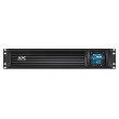 APC Smart-UPS C, Line Interactive, 1000VA, Rackmount 2U, 230V, 4x IEC C13 outlets, SmartConnect port, USB and Serial communication, AVR, Graphic LCD