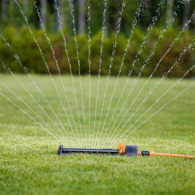 Fiskars 1023662 water sprinkler Metal, Plastic Black, Orange