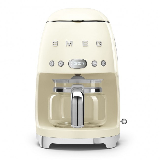 Smeg 50's Style Drip Filter Coffee Machine DCF02CREU Cream 1,4 l