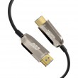 EFB Elektronik HDMI-21-00007 HDMI cable 20 m HDMI Type A (Standard) Black, Stainless steel