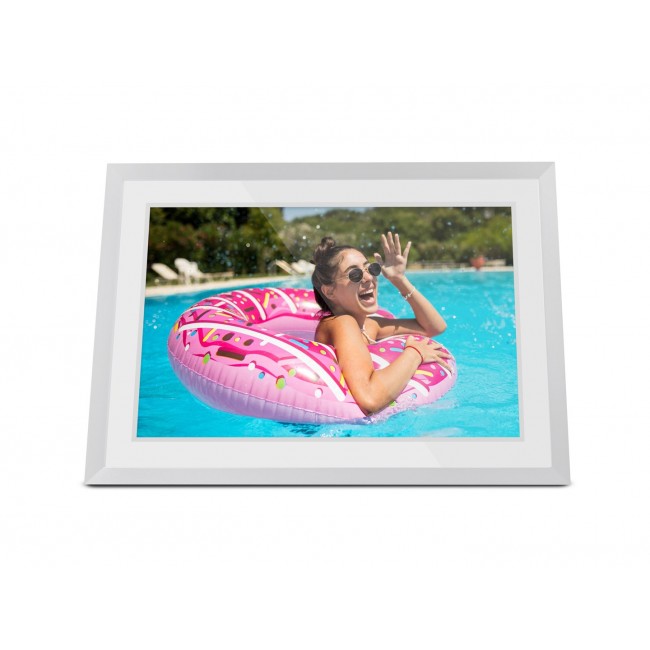 Denver PFF-1018 digital photo frame Black, White 25.6 cm (10.1