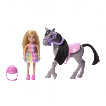 Barbie Chelsea & Pony Doll & Pony