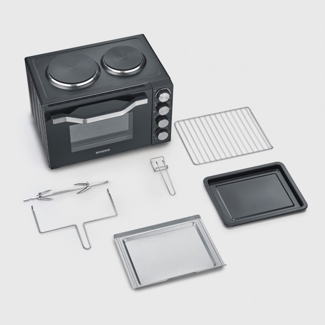 Severin TO 2074 toaster oven 30 L 2500 W Black Grill Severin TO 2074 toaster oven 30 L 2500 W Black Grill