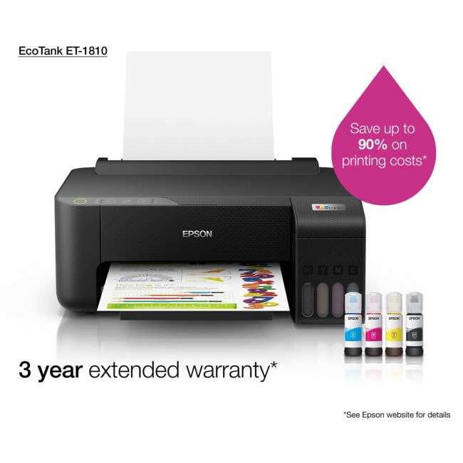 Epson ET-1810 color inkjet printer Epson ET-1810 color inkjet printer