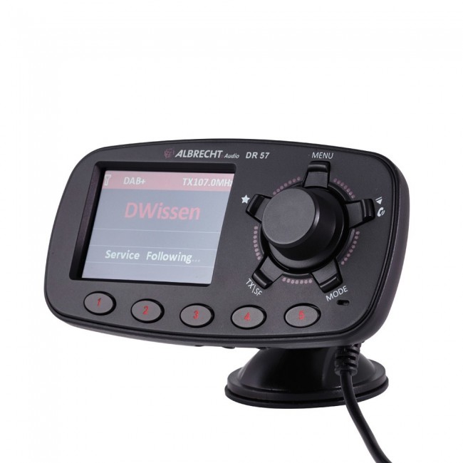 Albrecht DR 57 87.6 - 107.9 MHz Bluetooth Black Albrecht DR 57 87.6 - 107.9 MHz Bluetooth Black