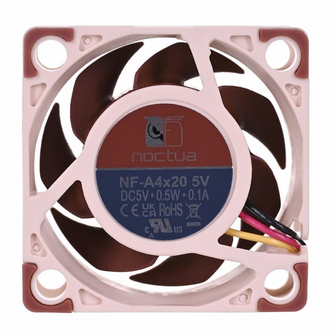 Noctua NF-A4X20 5V computer cooling component Computer case Fan 4 cm Beige, Brown Noctua NF-A4X20 5V computer cooling component Computer case Fan 4 cm Beige, Brown