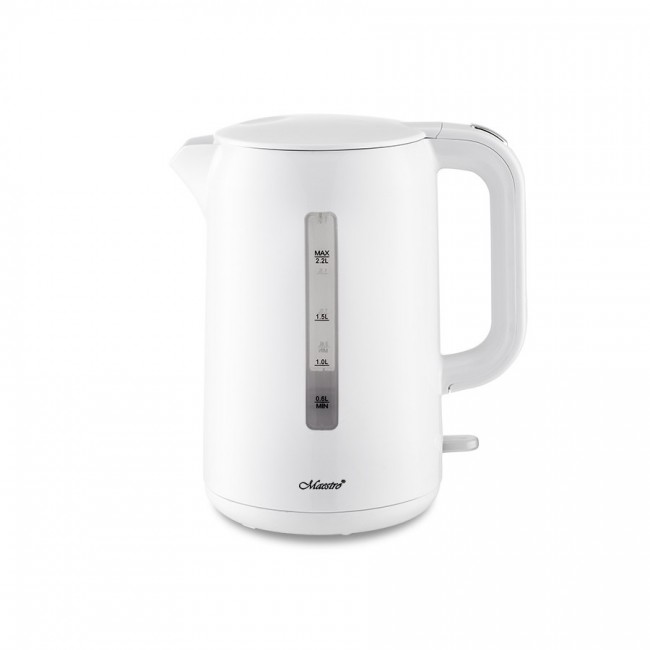 Maestro MR-022 electric kettle 2.2 L 2200 W (MR-022-WHITE) White Maestro MR-022 electric kettle 2.2 L 2200 W (MR-022-WHITE) White