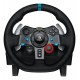 Logitech G 991-000539 Gaming Controller Aluminium, Black USB Steering wheel + pedals + headset PC, PlayStation 4, PlayStation 5, Playstation 3