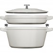 Staub La Cocotte Round Cast iron Casserole baking dish Staub La Cocotte Round Cast iron Casserole baking dish