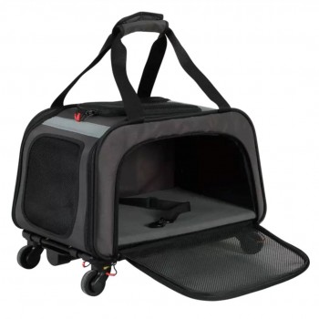ZOLUX Nomad wheeled pet carrier for dogs and cats 47 32 27 cm