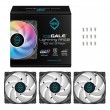 Iceberg Thermal IceGALE Lightning ARGB Computer case Fan 12 cm Black 3 pc(s) Iceberg Thermal IceGALE Lightning ARGB Computer case Fan 12 cm Black 3 pc(s)