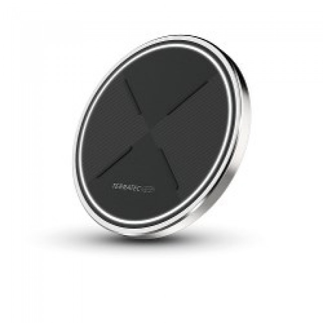 Terratec ChargeAIR dot! Smartphone Black, Silver DC Wireless charging Fast charging Indoor