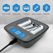 Battery charger Ni-MH USB-C everActive NC1000MV2