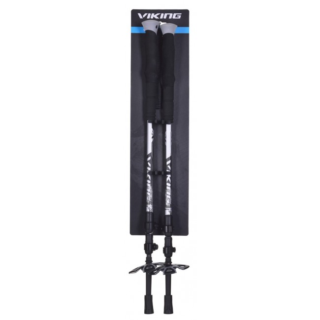 VIKING VARIO TOUR SKITOURING POLES BLACK/GREY VIKING VARIO TOUR SKITOURING POLES BLACK/GREY