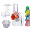 Esperanza EKM027 electric grater/spiralizer Plastic White Esperanza EKM027 electric grater/spiralizer Plastic White