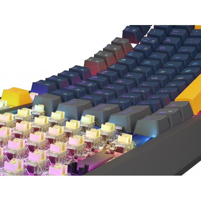 GENESIS THOR 230 TKL keyboard Gaming USB + RF Wireless + Bluetooth QWERTY Black, Blue, Grey, Orange GENESIS THOR 230 TKL keyboard Gaming USB + RF Wireless + Bluetooth QWERTY Black, Blue, Grey, Orange