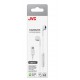 JVC HA-FR17UC USB Type-C Wired In-Ear Headphones White JVC HA-FR17UC USB Type-C Wired In-Ear Headphones White