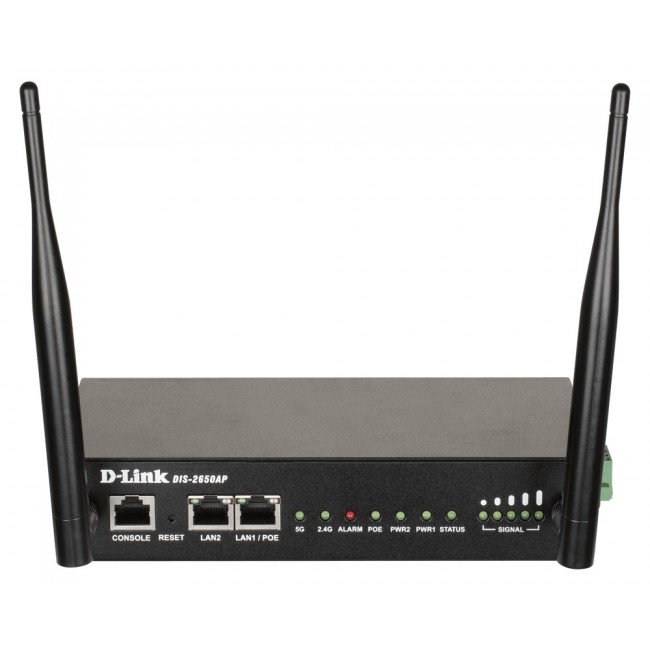 D-Link DIS-2650AP wireless access point 1200 Mbit/s Black Power over Ethernet (PoE)