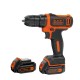 Black & Decker BDCDD12KB-QW drill Keyless Black, Orange Black & Decker BDCDD12KB-QW drill Keyless Black, Orange