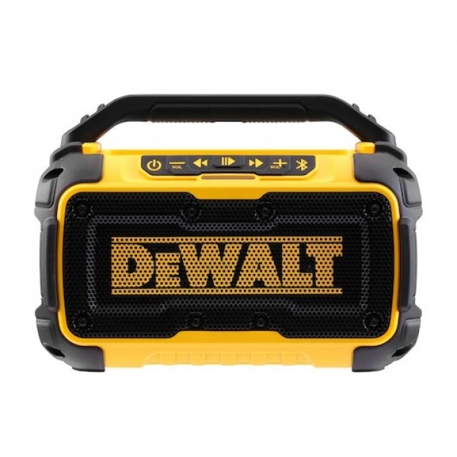 Speaker Dewalt DeWalt DCR011 XJ, speaker (yellow/black, Bluetooth, jack, USB) Speaker Dewalt DeWalt DCR011 XJ, speaker (yellow/black, Bluetooth, jack, USB)
