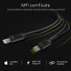 Green Cell KABGC07 lightning cable 1 m Black Green Cell KABGC07 lightning cable 1 m Black