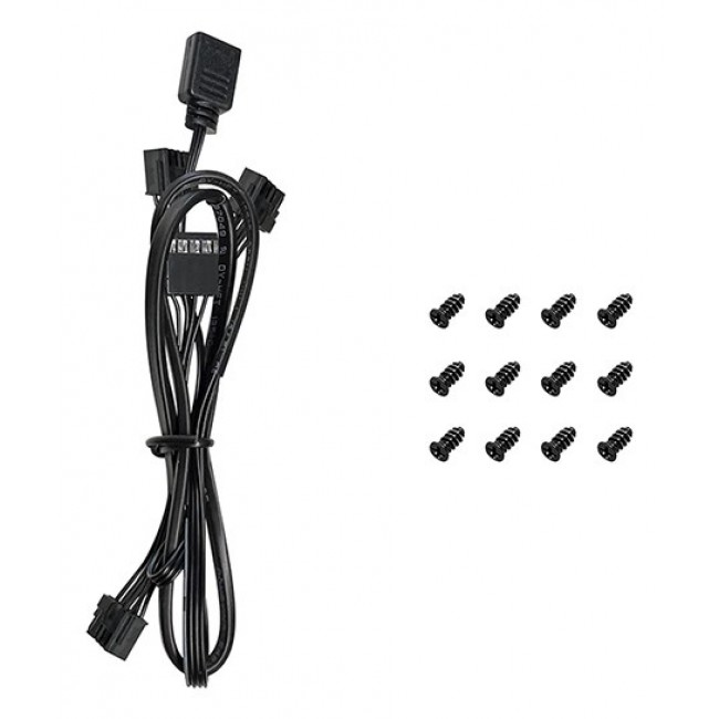 DeepCool FL12R-3 IN 1 Computer case Fan 12 cm Black 3 pc(s)