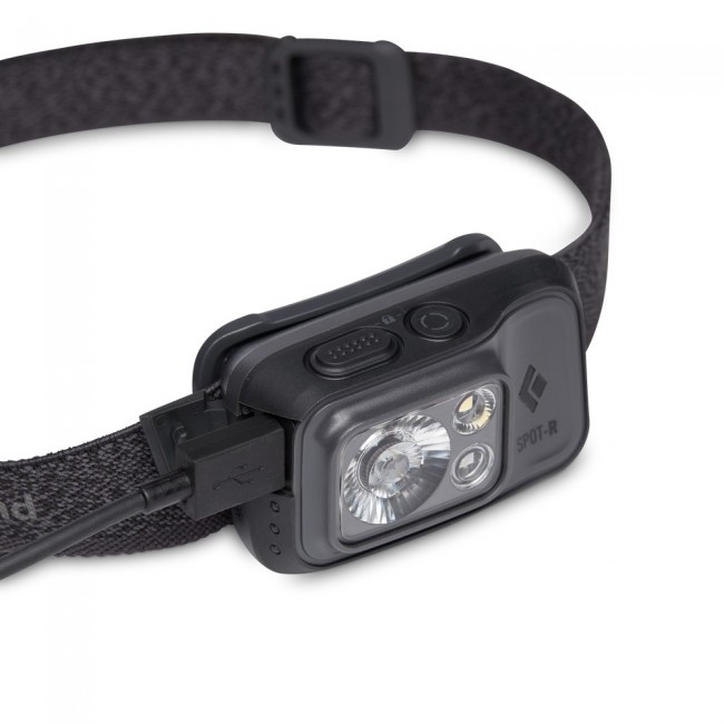 Black Diamond Spot 400-R Graphite Headband flashlight