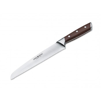 B ker Forge Wood Bread Knife 22 cm
