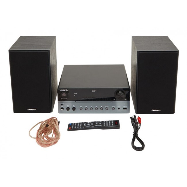 Aiwa MSBTU-700DAB home audio system Home audio micro system 25 W Arctic blue, Black