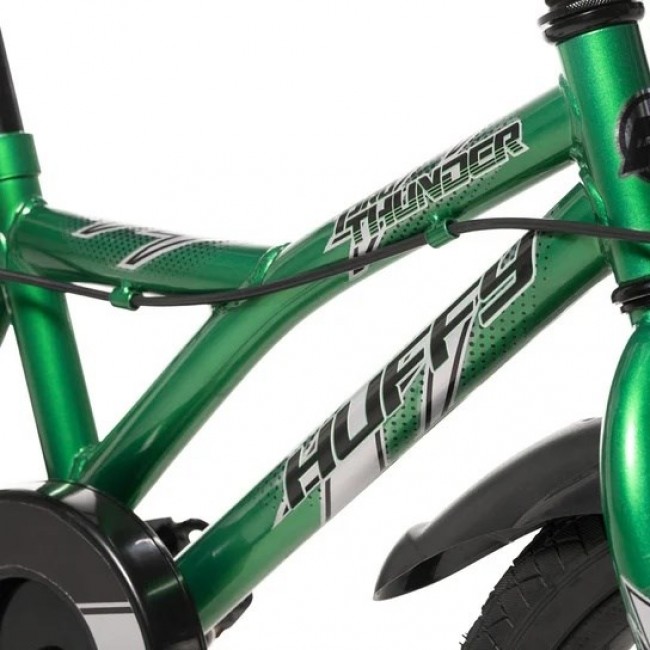 HUFFY Pro Thunder 16'', Green children's bicycle