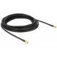 DeLOCK 88891 coaxial cable LMR195 5 m Black