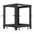 Lanberg OR01-6112-B rack cabinet 12U Freestanding rack Black