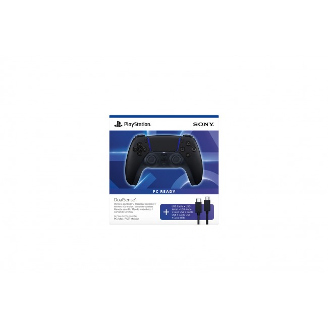 Sony Interactive Entertainment DualSense Black Bluetooth/USB Gamepad Analogue / Digital PlayStation 5, PC Sony Interactive Entertainment DualSense Black Bluetooth/USB Gamepad Analogue / Digital PlayStation 5, PC
