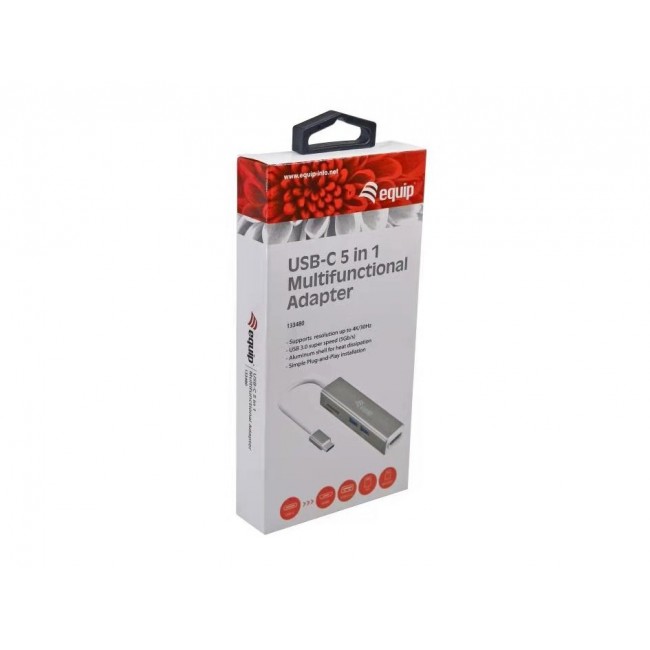 Equip USB-C 5 in 1 Multifunctional Adapter