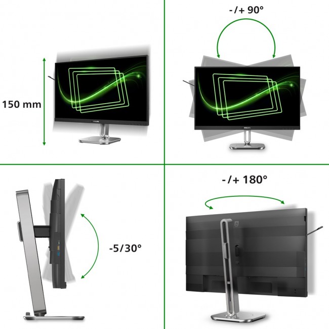 Philips 5000 series 27B2G5500/00 computer monitor 68.6 cm (27 Philips 5000 series 27B2G5500/00 computer monitor 68.6 cm (27