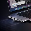 Ugreen 80856 laptop dock/port replicator 2 x USB 3.2 Gen 2 (3.1 Gen 2) Type-C Aluminium